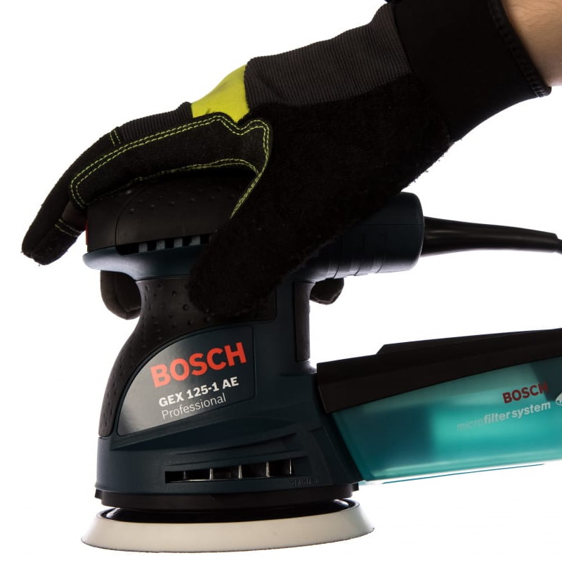 Шлифмашина эксцентриковая Bosch GEX 125-1 AE 0.601.387.501 + ПОДАРОК (Сумка-холодильник) в Туле