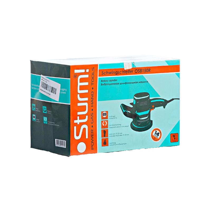 Эксцентриковая шлифовальная машина Sturm OS8150R