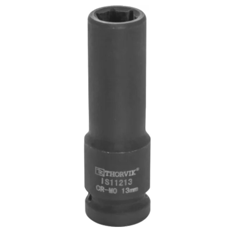 Головка торцевая ударная глубокая Thorvik IS11213 053436, 1/2"DR, 13 мм  в Кинешме