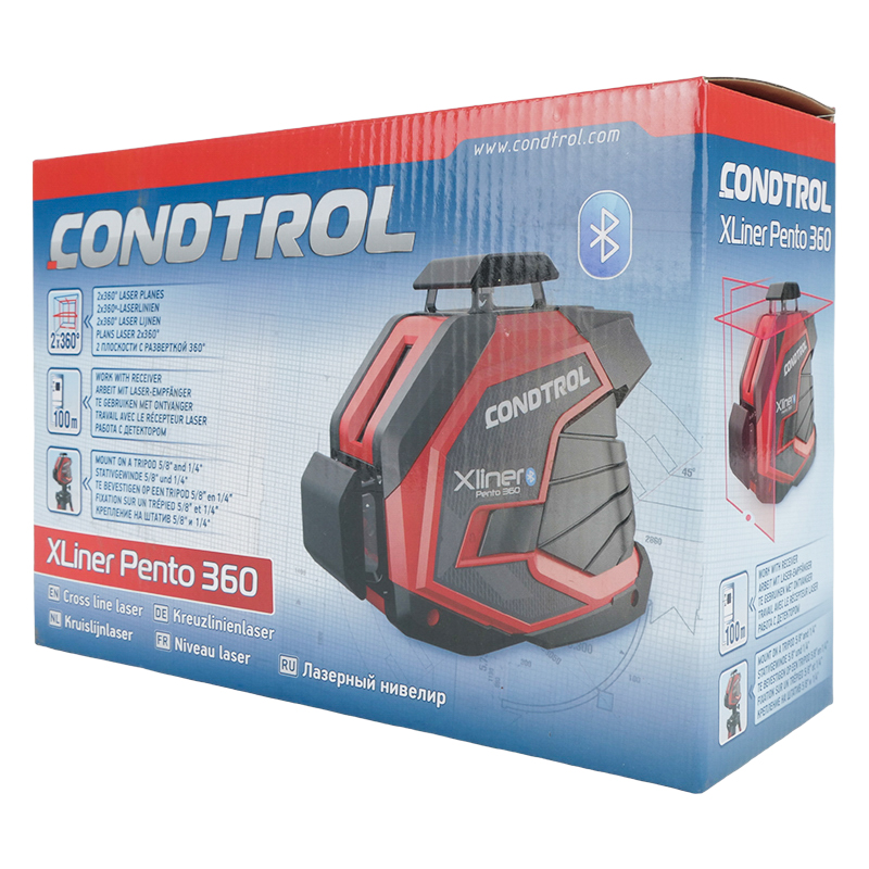 Лазерный нивелир Condtrol XLiner Pento 360 1-2-303