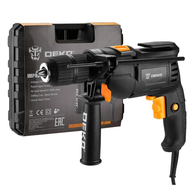 Дрель ударная сетевая Deko DKID600W 063-4163, 600 Вт в Иваново