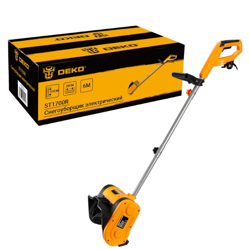 Снегоуборщик электрический Deko ST1700R 083-4446