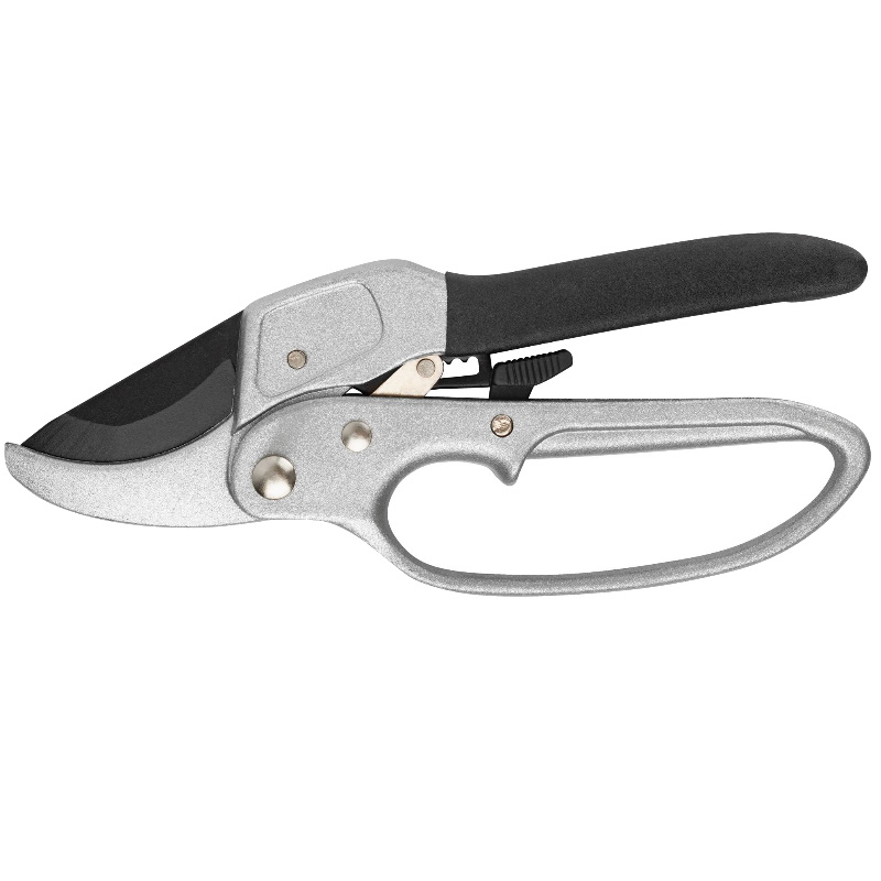 Секатор Курс 76270 храповый механизм режущие кромки встык с наковальней 962₽