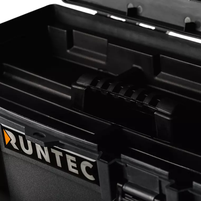Ящик инструментальный Runtec RT-530, пластиковый с органайзером, большой, 530х270х270 мм в Вологде
