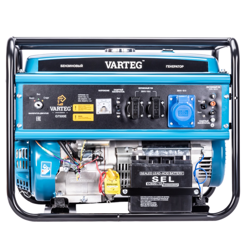 Бензиновый генератор Varteg G7500E, 5822 в Костроме