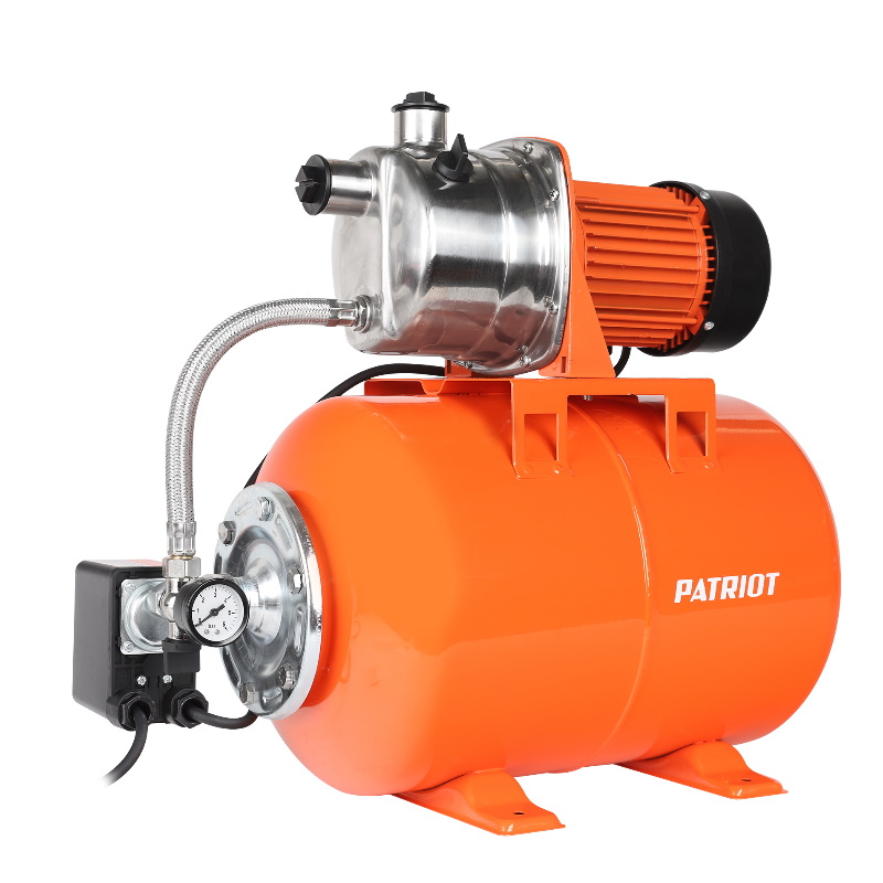 Насосная станция Patriot PW 850-24 INOX 315302438 сталь бак 24 л 850 Вт 3000 лчас 10127₽