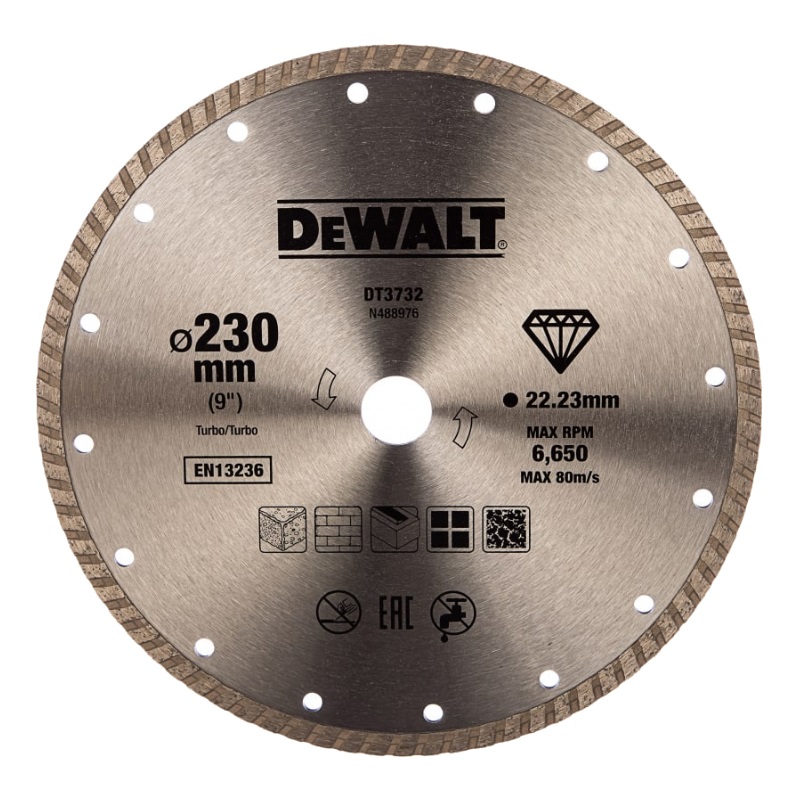 Алмазный диск DeWalt Turbo DT3732-QZ (230x22.2 мм)
