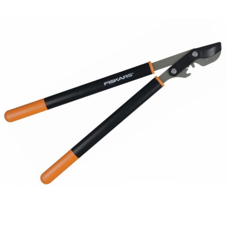 Сучкорез плоскостной с загнутыми лезвиями средний Fiskars L74 PowerGear 1000582