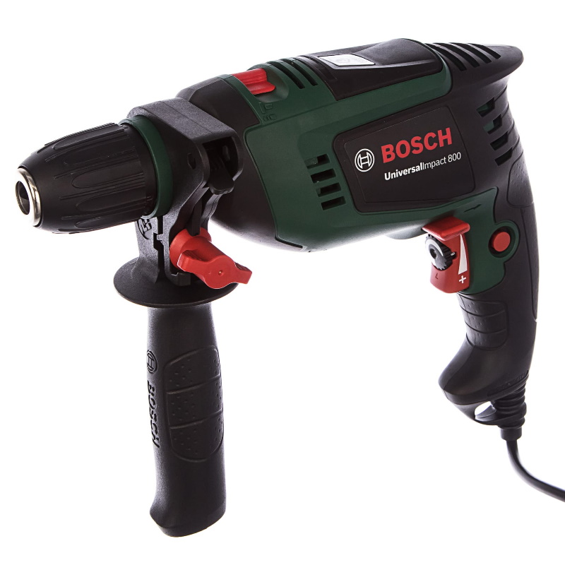 Дрель ударная Bosch Universal Impact 800 0.603.131.120 (мощность 800 Вт, макс диаметр сверления металла 12 мм) в Иваново