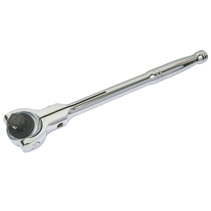 Трещотка JTC JTC-3417, 1/2", 72-зубцовая, с поворотной головкой, с металлической рукояткой, длина 286 мм в Твери
