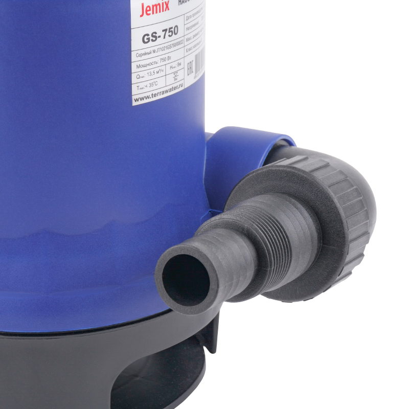 Фекальный насос для септика Jemix GS-750 (максимальный напор 8 м, длина кабеля 8 м) в Кинешме