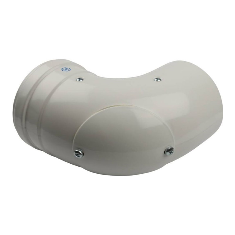 Элемент дымохода конденсационный угол Stout SCA-8610-010090 90° DN60/100 с инспекционным окном в Твери