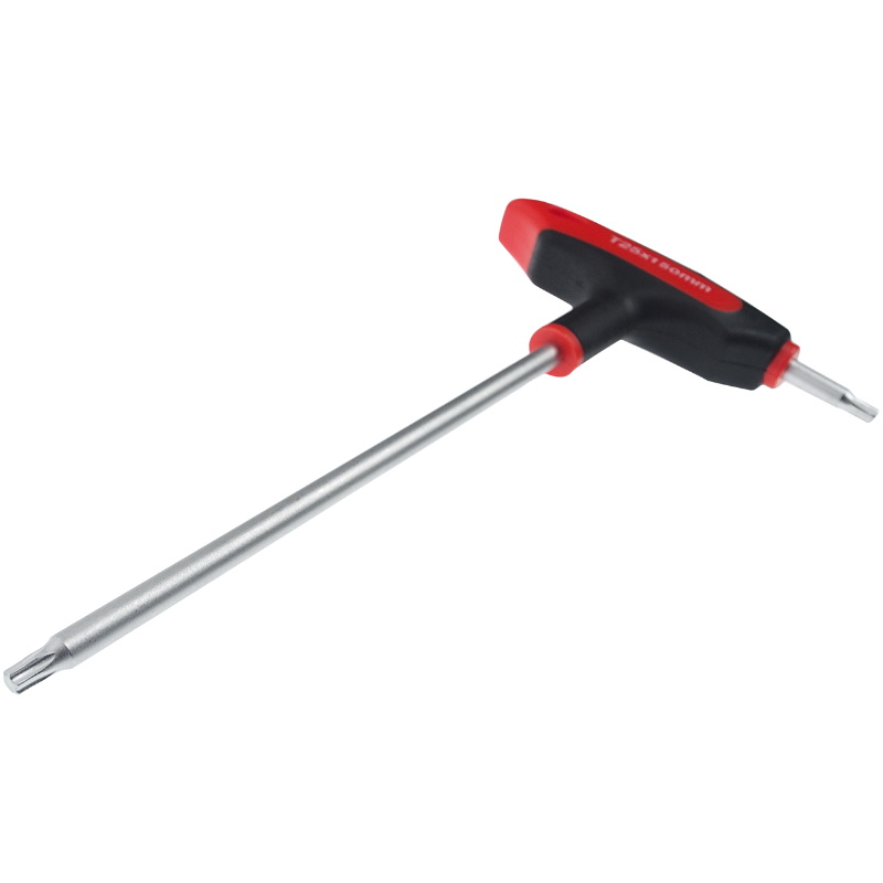 Двусторонний ключ JTC JTC-784825, TORX, с отверстием и Т-образной рукояткой, T25H