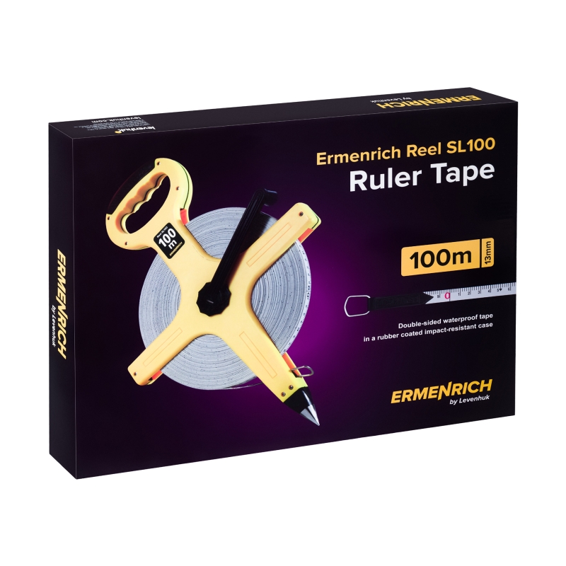 Рулетка геодезическая Ermenrich Reel SL100 81885