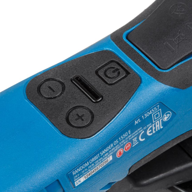Эксцентриковая шлифмашина Bull OS 1550 E 1304557, в кор., бесщет., 150 мм, 350 Вт, 4000-10000 об/мин в Кинешме