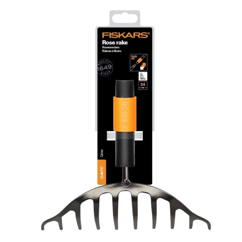 Грабли для уборки клумб Fiskars QuikFit 1000651 в Туле