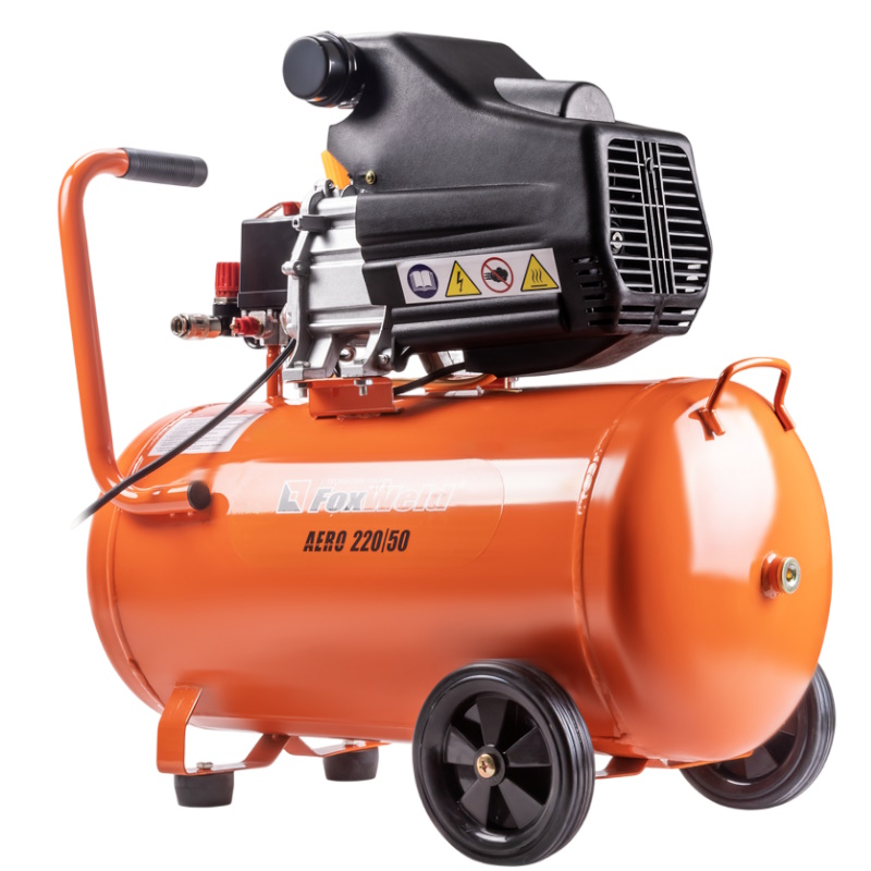 Компрессор масляный коаксиальный FoxWeld AERO 220/50 5071