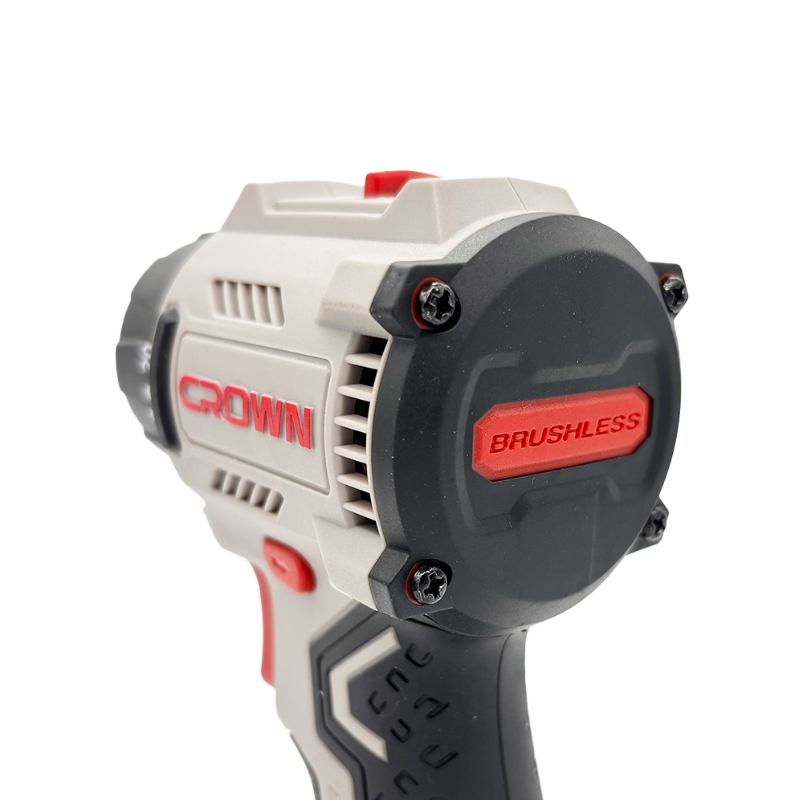 Дрель-шуруповерт Crown CT21131HQX-2 BMC, аккумуляторный, бесщеточный, 20В, 2х2.0Ач, б/з патрон+ угл. патрон + патрон со/смещением в Череповце