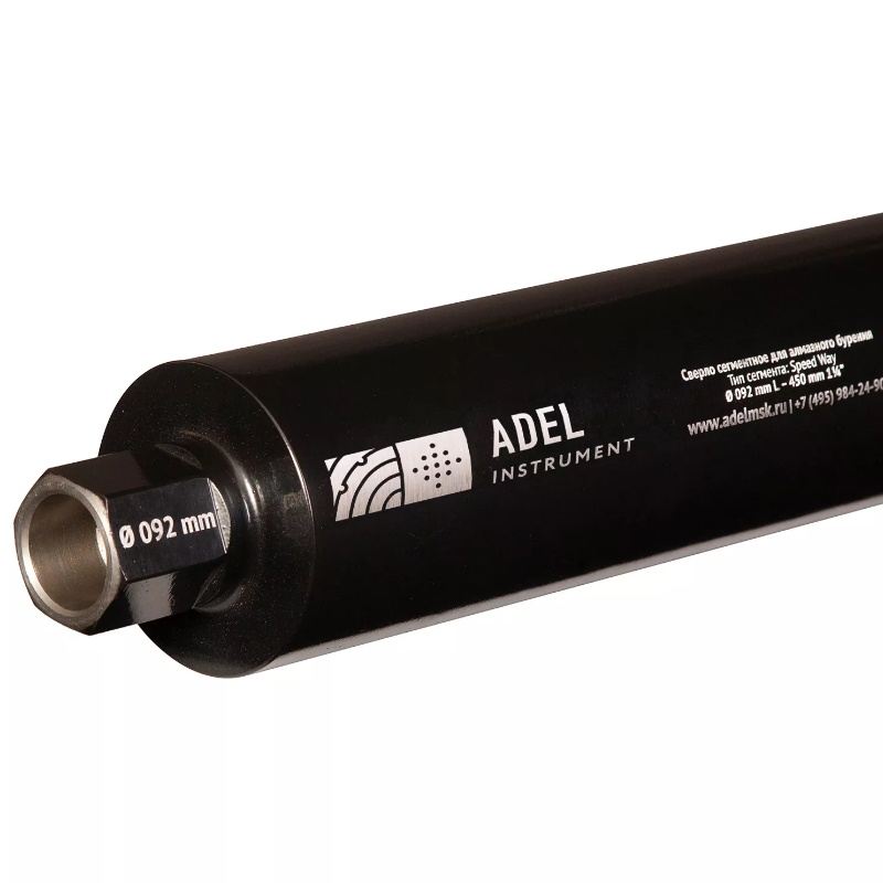 Коронка алмазная Adel Instrument SpeedWay 00-00016125 92х450 мм 8 сегментов 114 6738₽