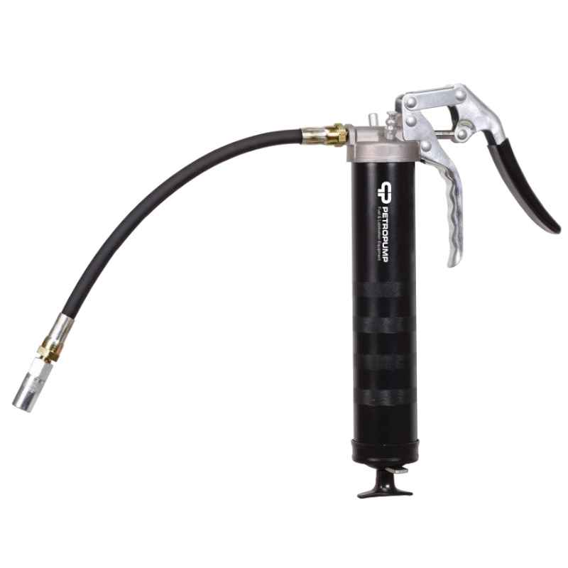 Шприц пистолетного типа Petropump PP100304 500 см3 18 BSPT гибкий шланг с 4-х лепестковым профессиональным наконечником 3894₽