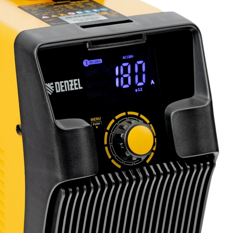 Аппарат инверторный дуговой сварки Denzel SDR-185 Ultra 94359, 180 А, ПВ 60% в Иваново