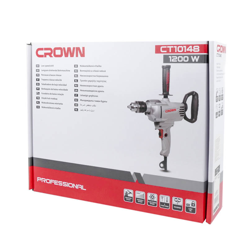 Строительный миксер Crown CT10148 1200 Вт