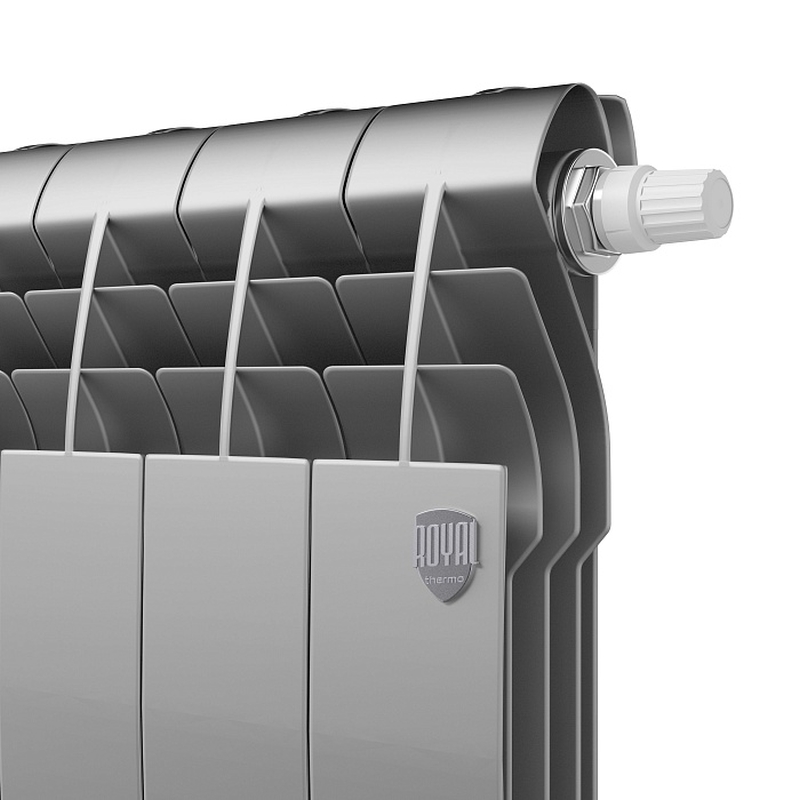 Радиатор Royal Thermo BiLiner 350 /Silver Satin VR НС-1196736, 10 секций в Рыбинске