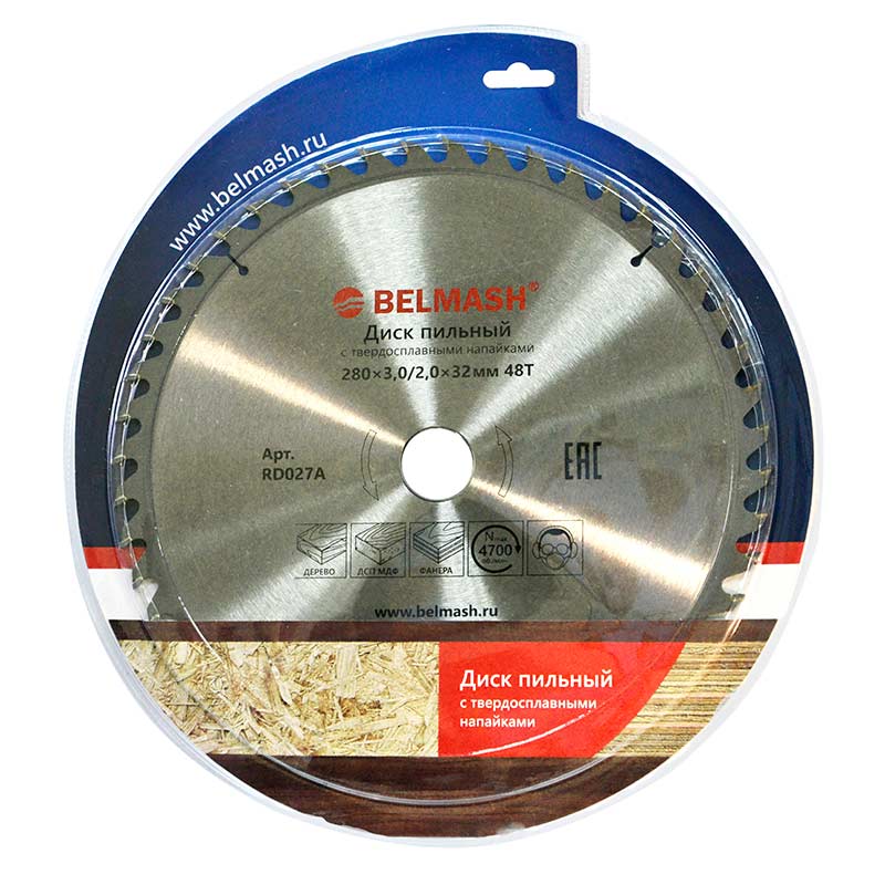 Диск пильный Belmash 280х3,0/2,0х32ММ 48Т  в Муроме