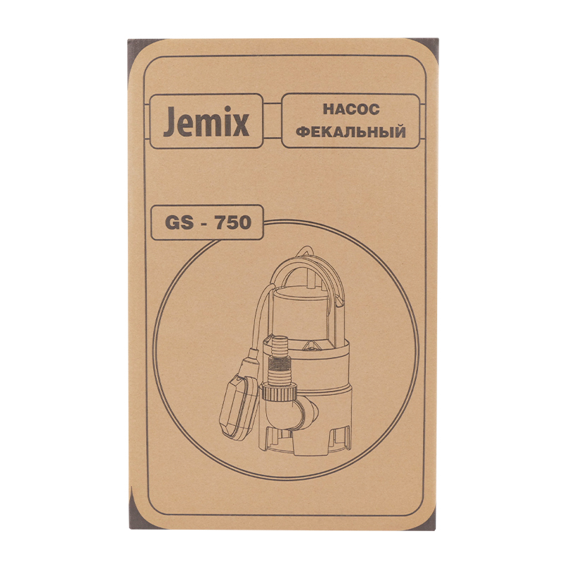 Фекальный насос для септика Jemix GS-750 (максимальный напор 8 м, длина кабеля 8 м) в Кинешме