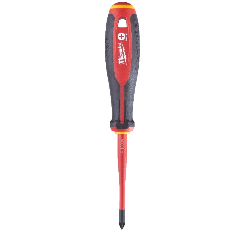 Отвертка диэлектрическая Milwaukee 4932478721, VDE, PH1 x80, трехгранная рукоятка в Рыбинске