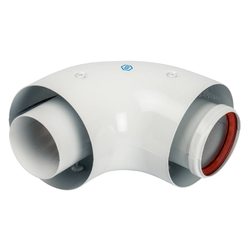 Отвод коаксиальный Stout SCA-6010-000090 DN60/100 в Вологде