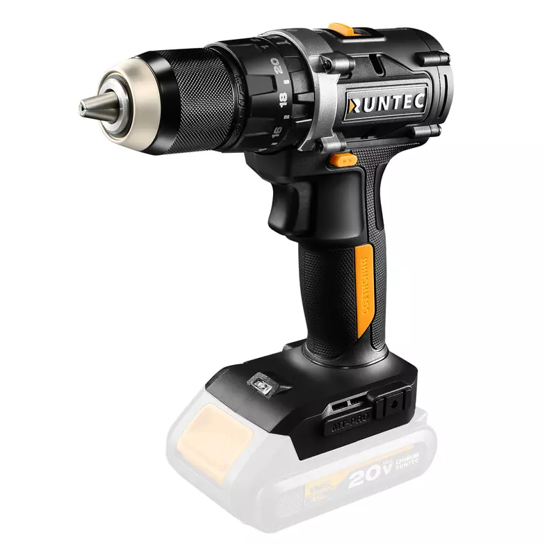 Дрель-шуруповерт Runtec PRO RT-ID222W ударная аккумуляторная 13 мм, 20В, 55Нм в Угличе