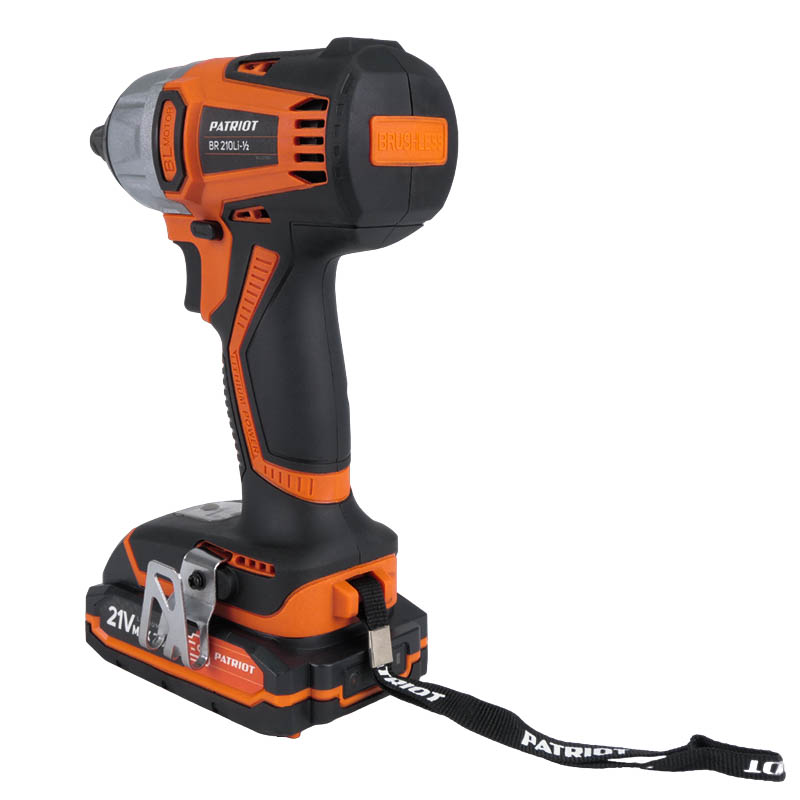 Аккумуляторный ударный гайковерт Patriot BR 210Li 1/2 Professional 180301560 (аккумулятор li-ion, 280 нм) в Угличе