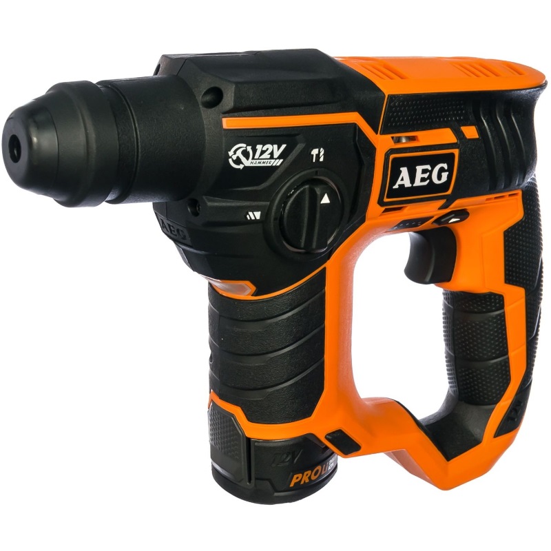 Аккумуляторный перфоратор AEG BBH12 LI-202C 4935443968 в кейсе, с защитной муфтой в Переславле