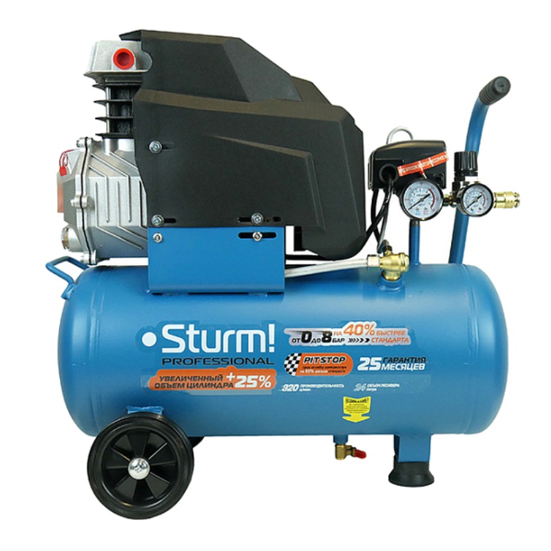 Компрессор масляный Sturm Profi AC93124P в Муроме