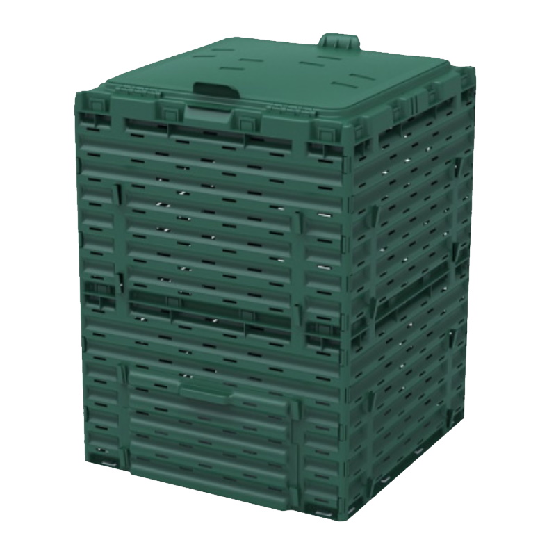 Компостер Piteco K2130, с крышкой, 300 л, зелёный в Муроме