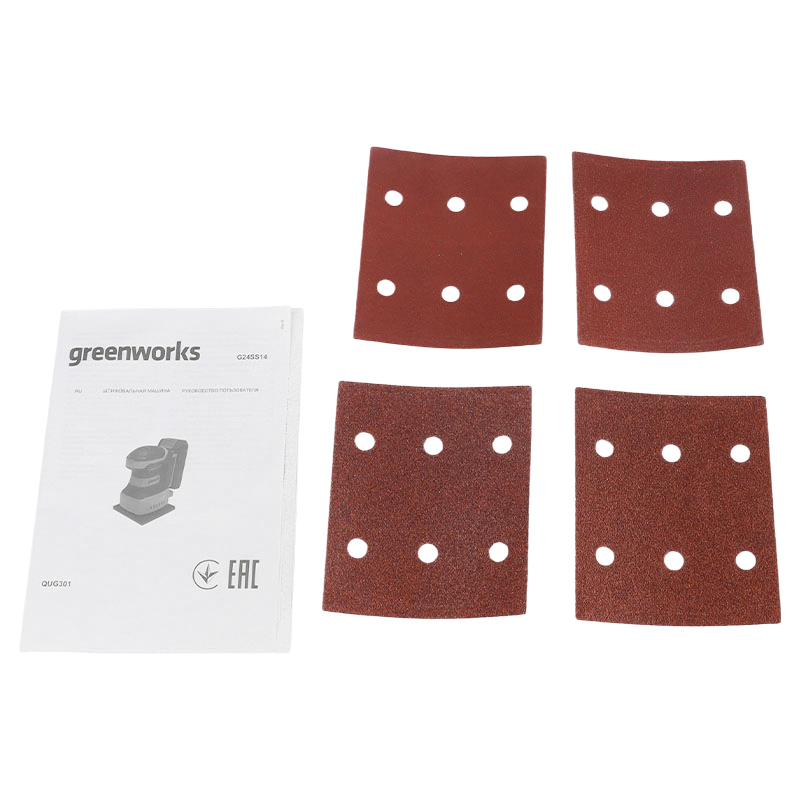 Плоскошлифовальная машина аккумуляторная Greenworks G24SS14 3100507 в Угличе