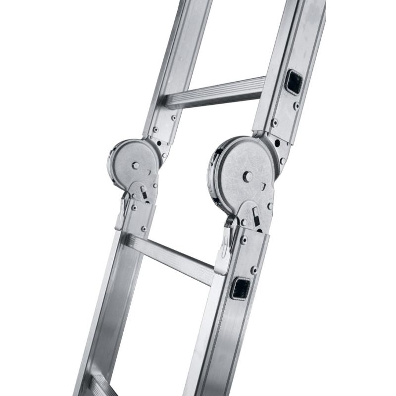 Лестница Алюмет Т455, высота 6,89м