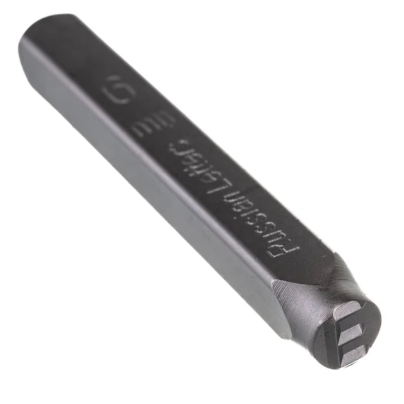 Клейма буквенные кириллица JTC JTC-7253, 6мм, HRC 60+-2°, DIN 1451 в Иваново