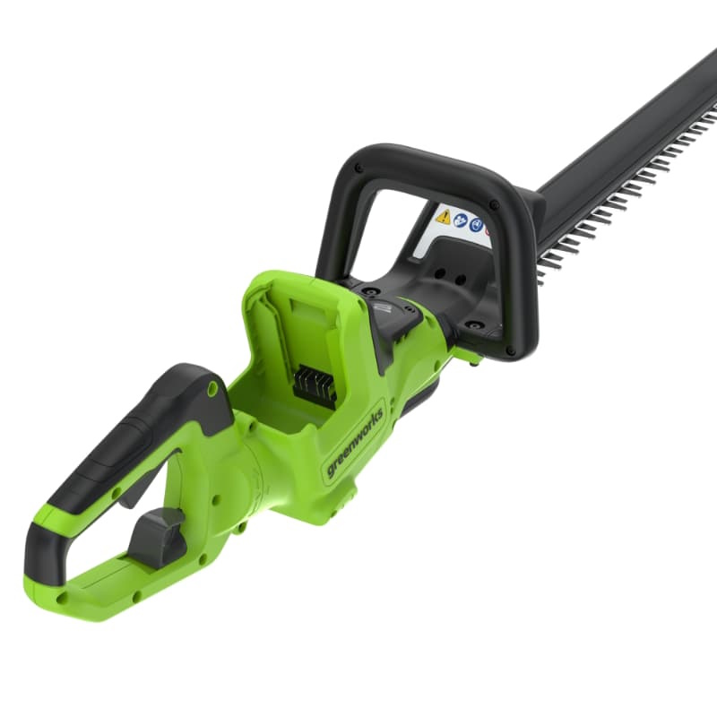 Кусторез аккумуляторный Greenworks GD24PH611 2208507, 24В, 61см, без АКБ и ЗУ
