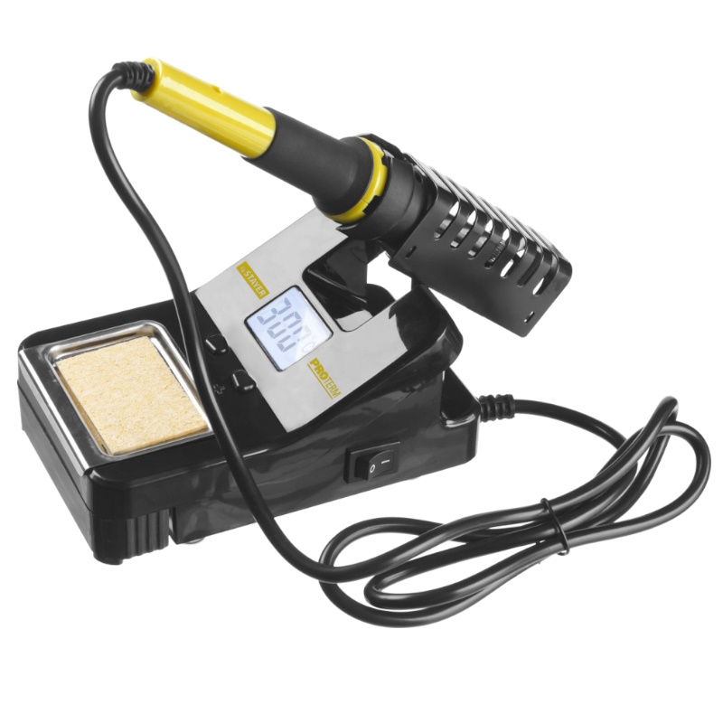 Паяльная станция Stayer "PROFI" 55370 цифровая с ЖК дисплеем, диапазон 160-520°C, шаг 10°C, 48Вт в Иваново