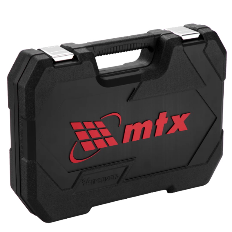 Набор инструментов MTX 13530, 1/2", 1/4", пластиковый кейс, 94 предмета  в Костроме