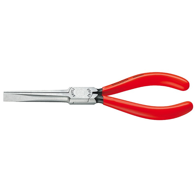 Плоскогубцы телефониста Knipex KN-2911160 плоские губки 160 мм фосфатированные обливные ручки 4885₽