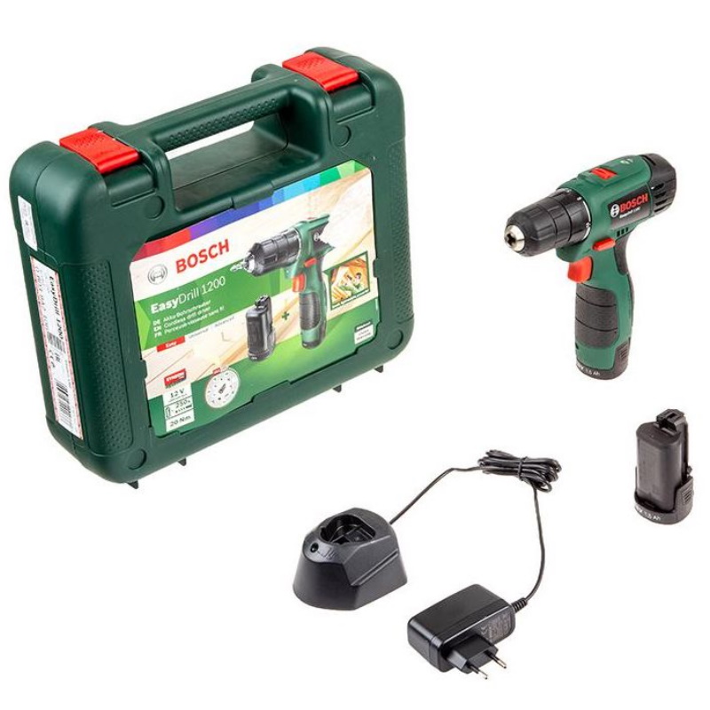 Аккумуляторная дрель-шуруповерт Bosch EasyDrill 1200 0.603.9A2.10B во Владимире