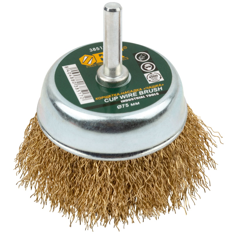 Корщетка-чашка Fit 38517 75 мм 228₽