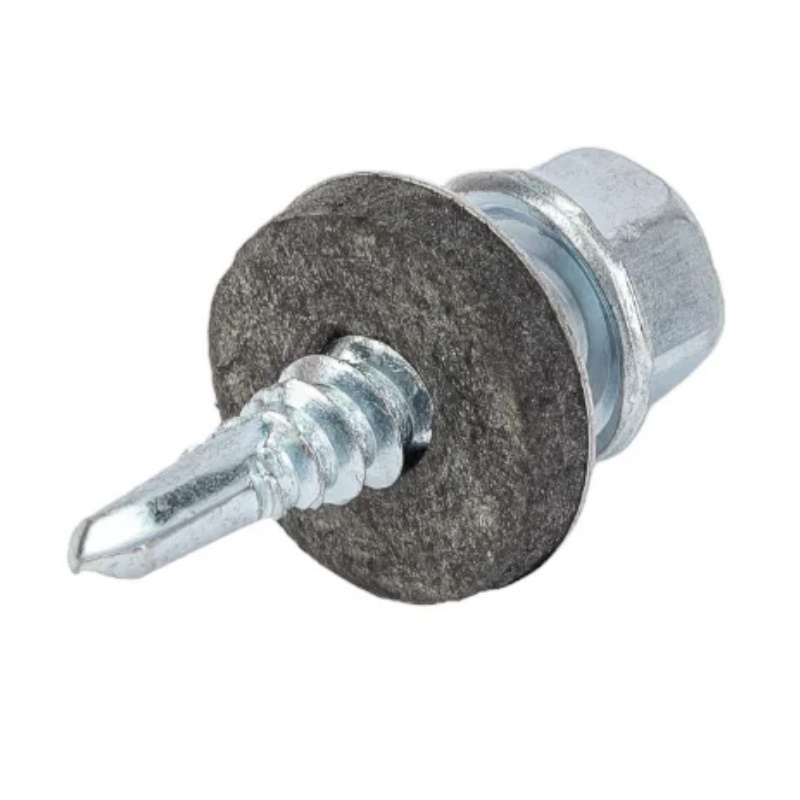Саморез кровельный Starfix SMP2-74097-100, 4.8х19 мм цинк, шайба с прокл., PT3 (100 шт в пласт. конт.) в Ярославле