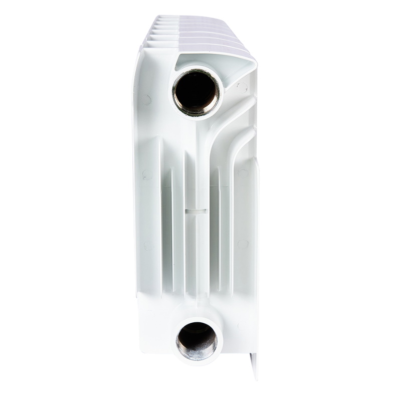 Радиатор Stout TITAN 200 SRB-3310-020008, 8 секций, биметаллический, боковое подключение, белый RAL 9016 в Коврове