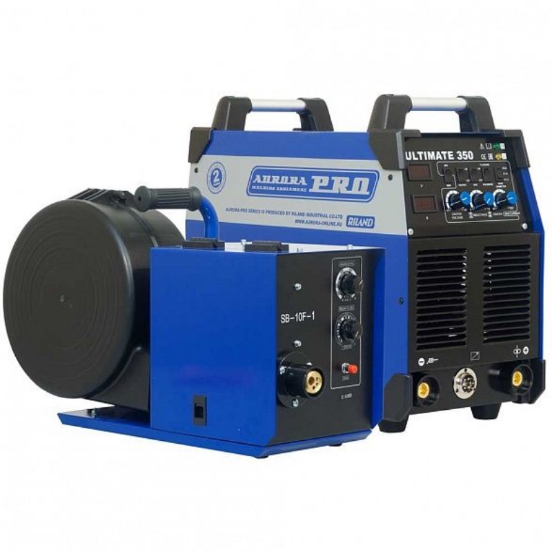 Сварочный полуавтомат AuroraPRO ULTIMATE 350 IGBT 19236 горелкаПМ закрытый SB-10Fпакет проводов 5м 108360₽