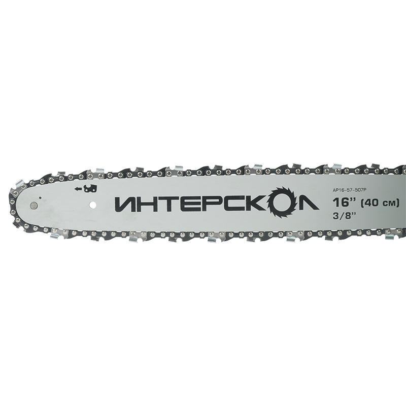Электрическая цепная пила Интерскол ПЦ-16/2000ТН (2000 вт, напряжение 220V, бесключевая регулировка цепи) в Иваново
