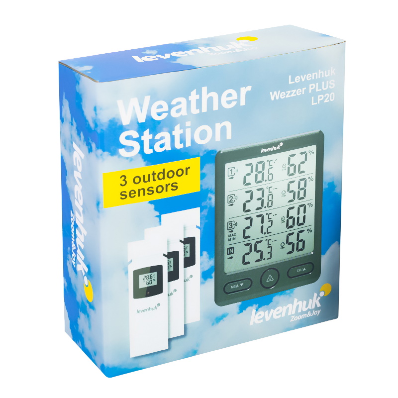 Метеостанция Levenhuk Wezzer PLUS LP20 78892 в Рыбинске
